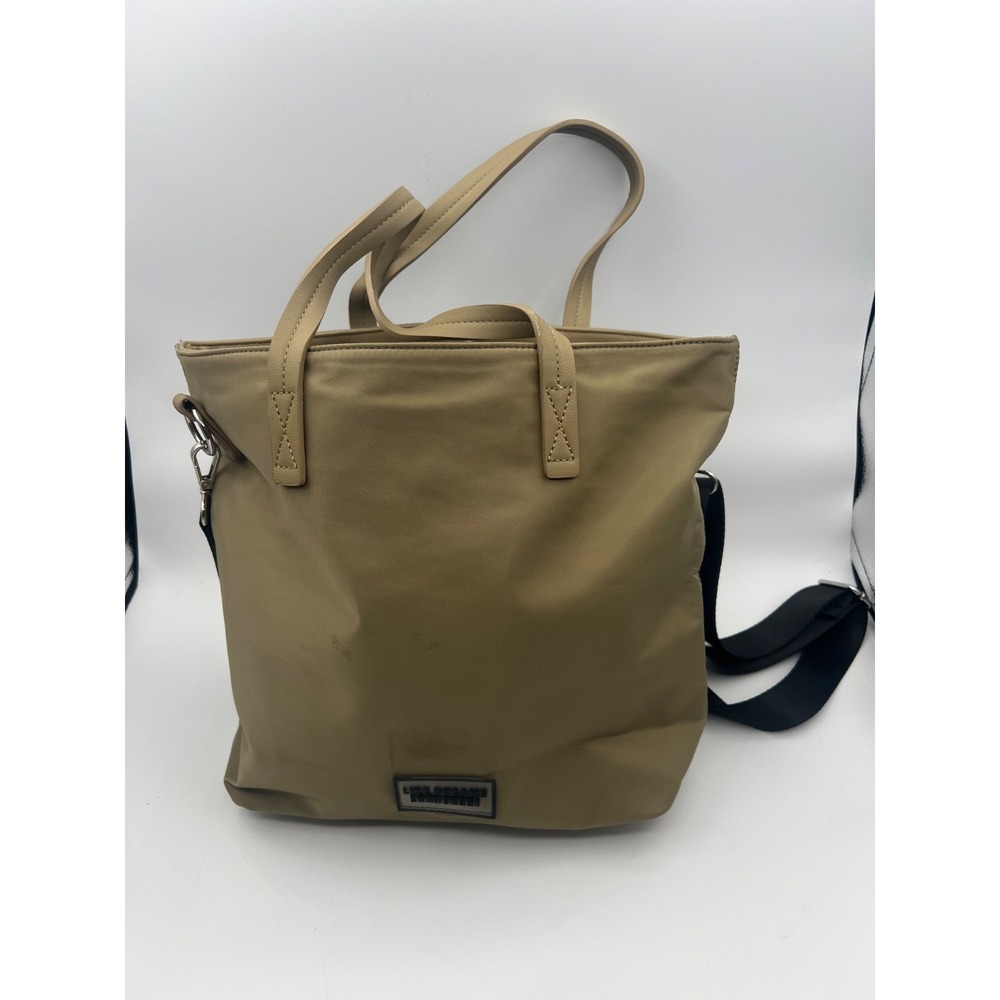 Like‎ Dreams Khaki Nylon Tote Crossbody Bag – Multi-Pocket Travel Everyday Purse